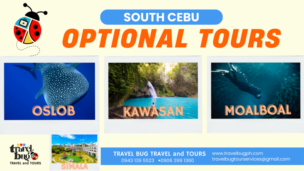 CEBU OPTIONAL TOURS - OSLOB, KAWASAN, MOALBOAL