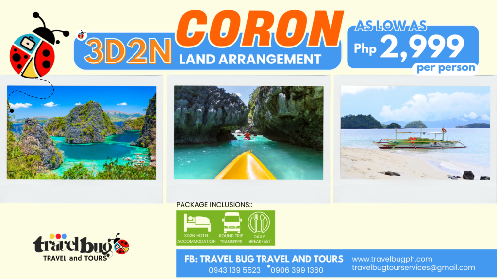 Coron 3D2N land arrangement